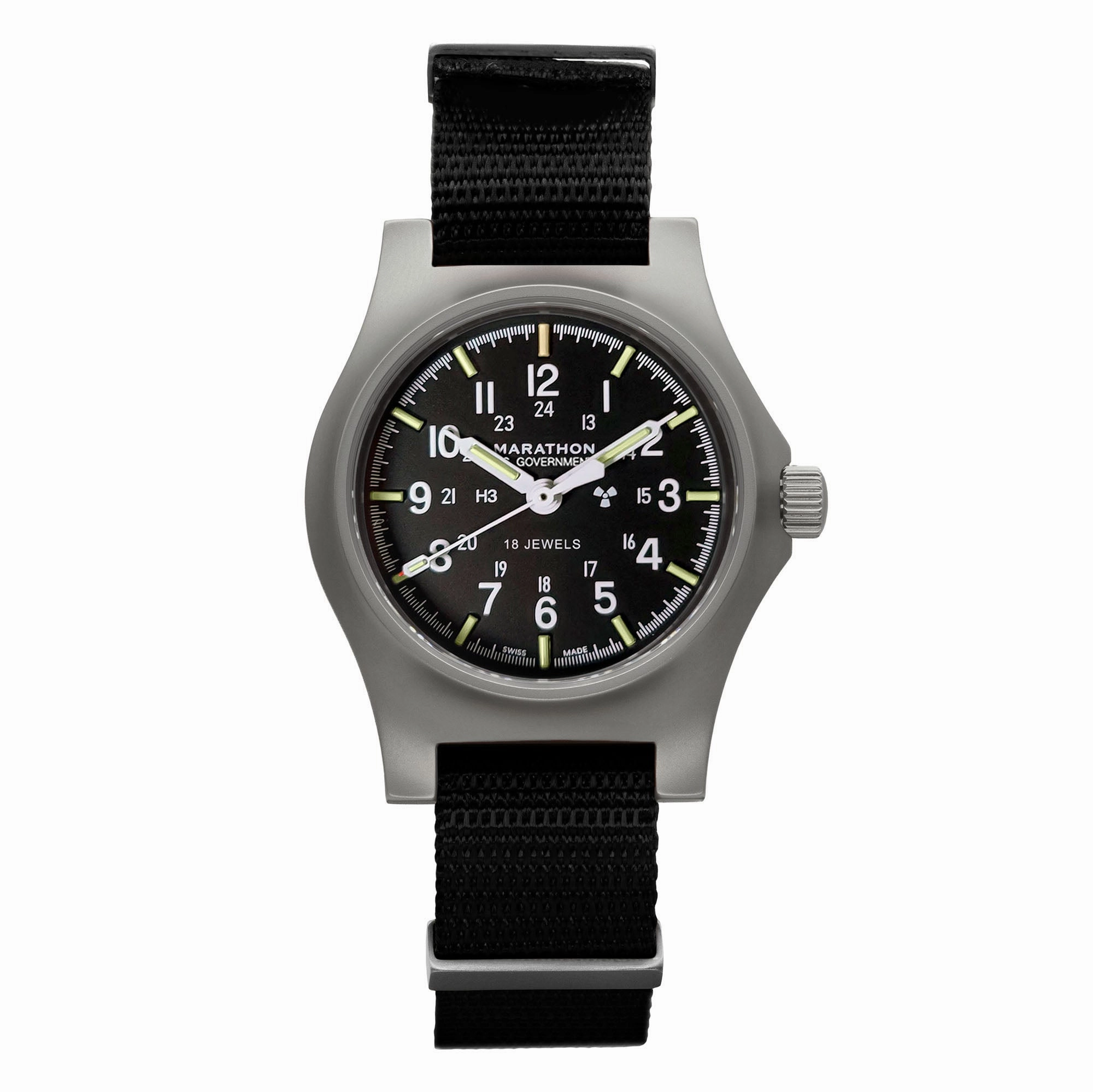 36mm Officer's Mechanical (GPM) on Nylon DEFSTAN