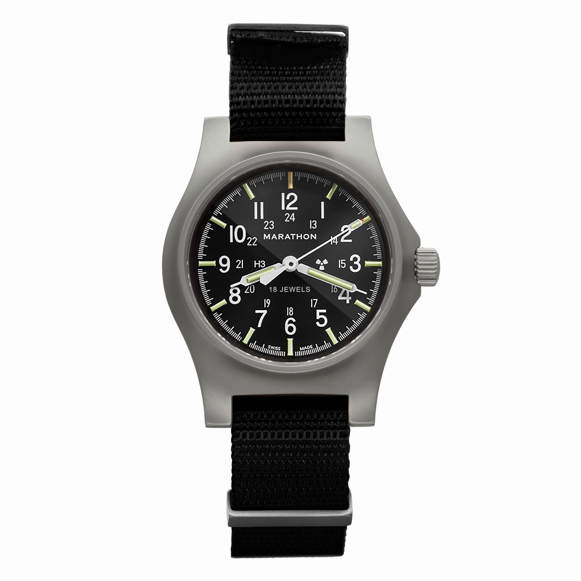 36mm Officer's Mechanical (GPM) on Nylon DEFSTAN