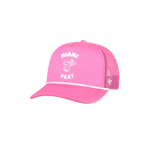 '47 Brand Miami HEAT Pink Hitch Snapback