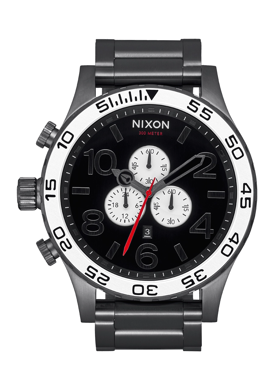 51-30 Chrono - Black / White / Gunmetal