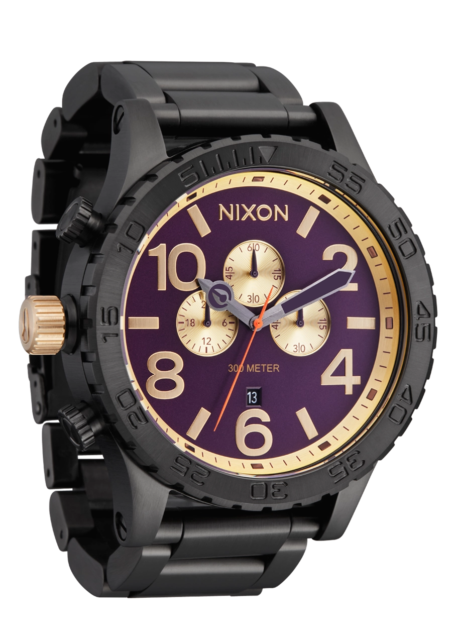 51-30 Chrono - Gunmetal / Blackberry / Gold