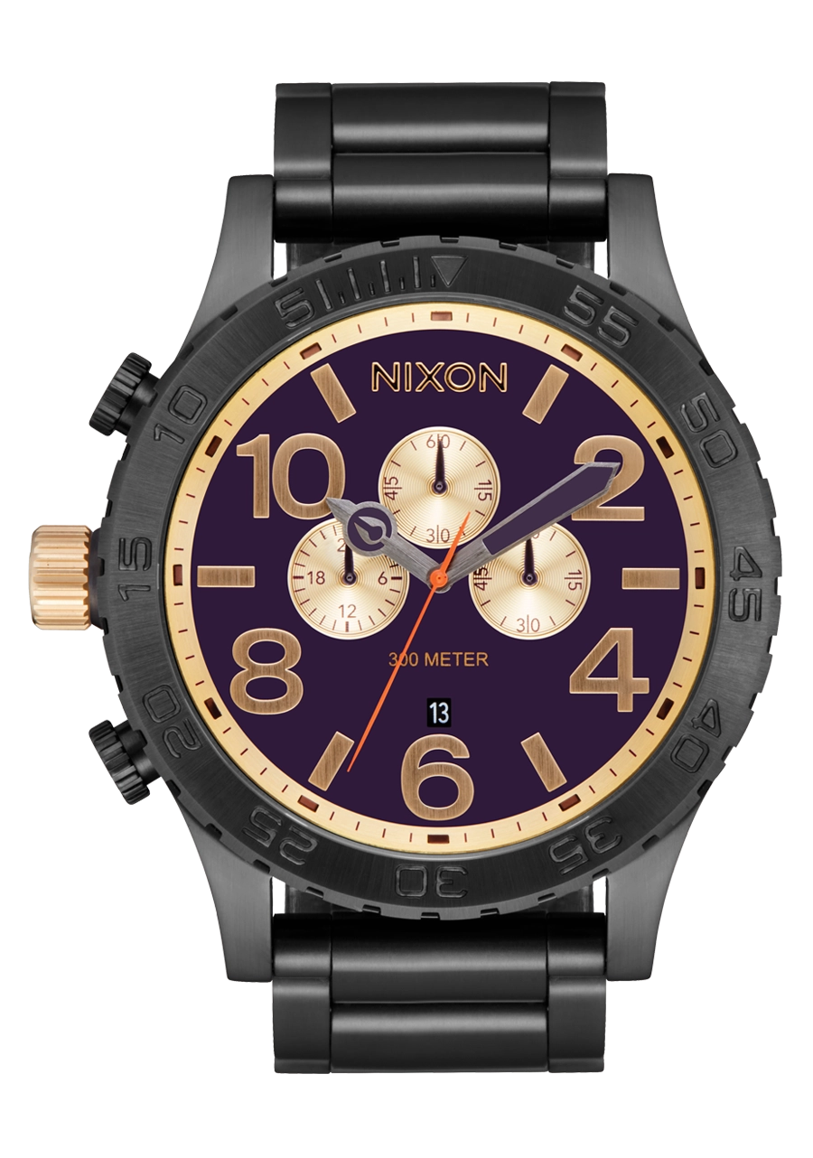 51-30 Chrono - Gunmetal / Blackberry / Gold