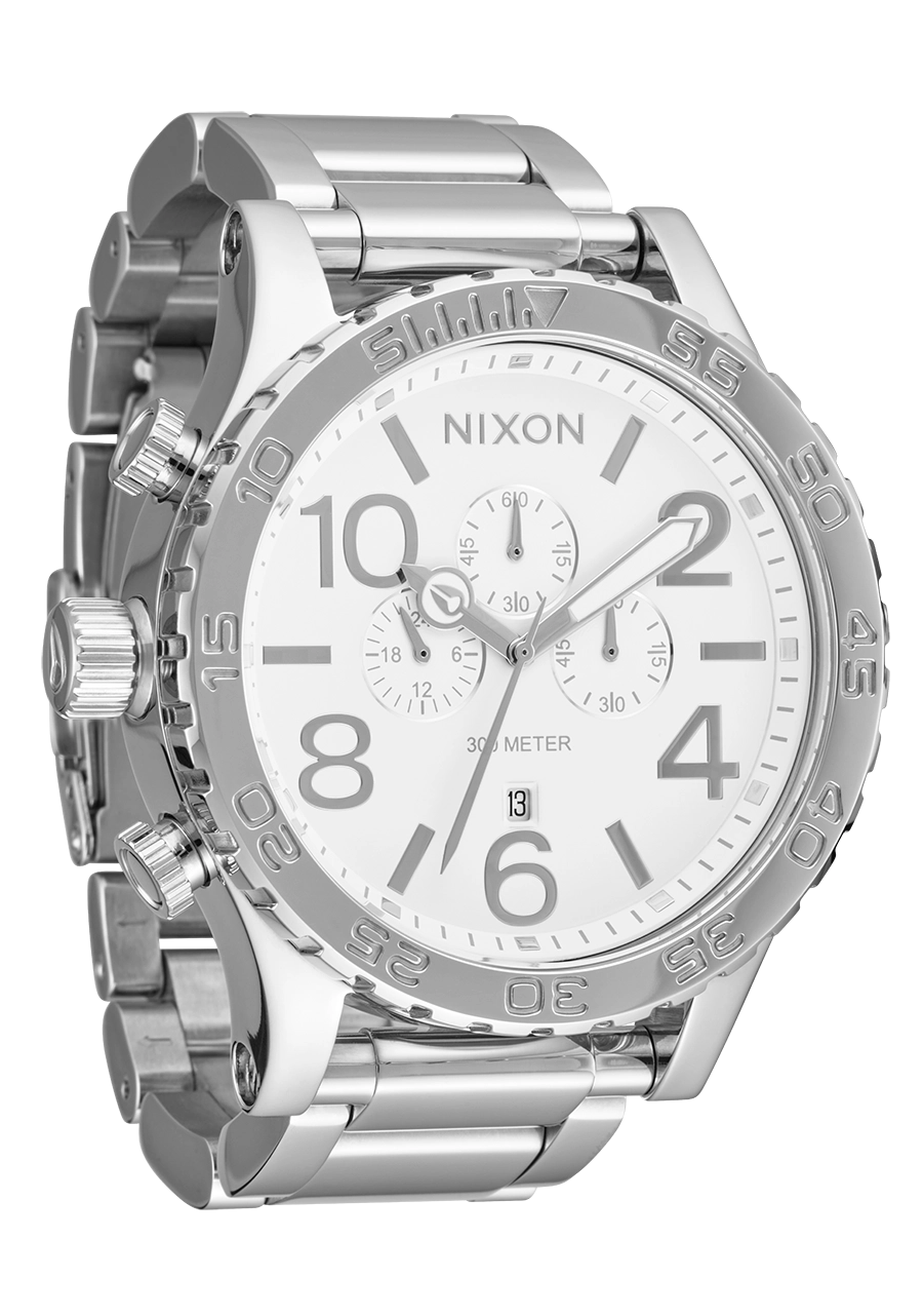 51-30 Chrono - High Polish / White