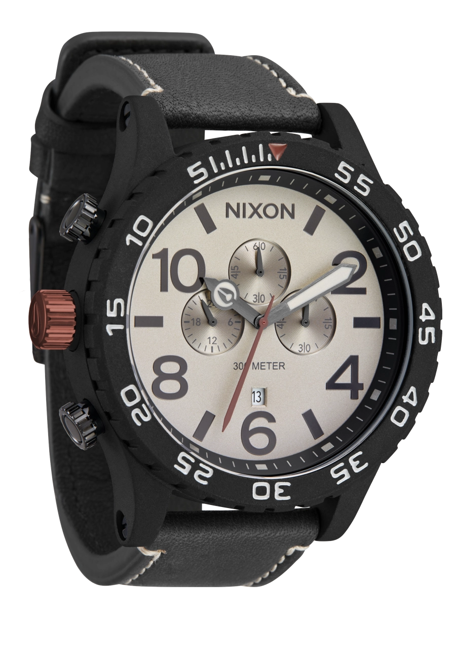 51-30 Chrono Leather - Black / Pumice / Charcoal