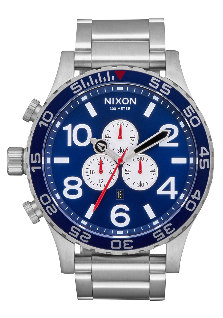51-30 Chrono - Navy Sunray / Silver