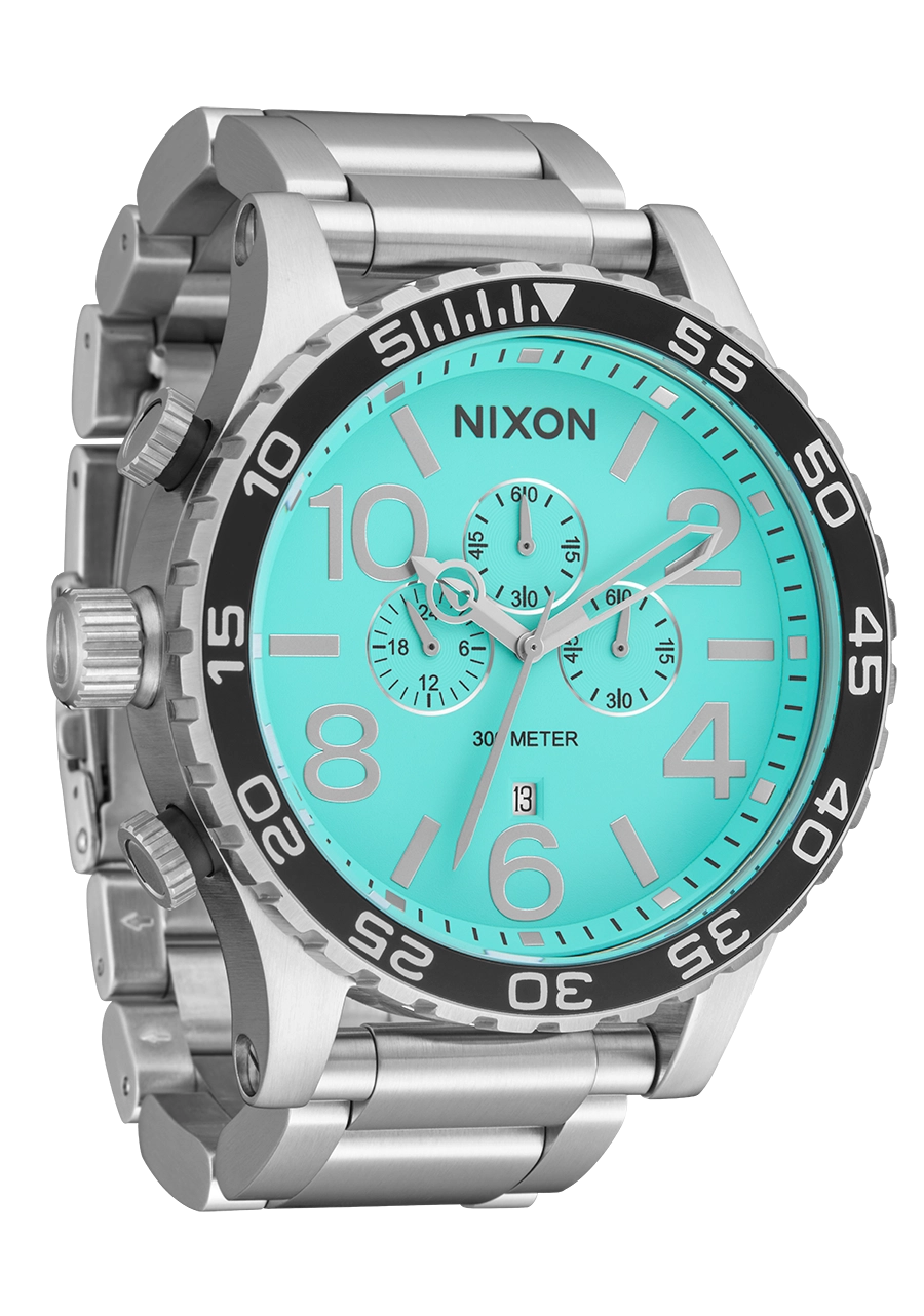 51-30 Chrono - Silver / Turquoise