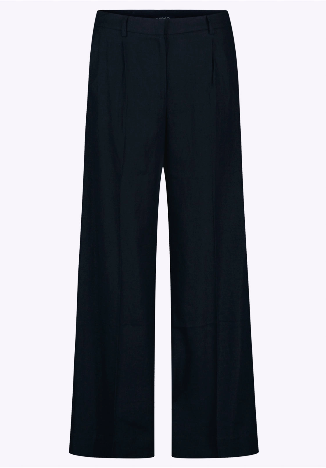 Adelina Women's Linen Blend Wide-Leg Pants, Black - WB0026P