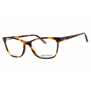 Adensco Women's Eyeglasses - Brown Havana Full Rim Cat Eye Frame | AD 225 0WR9 00