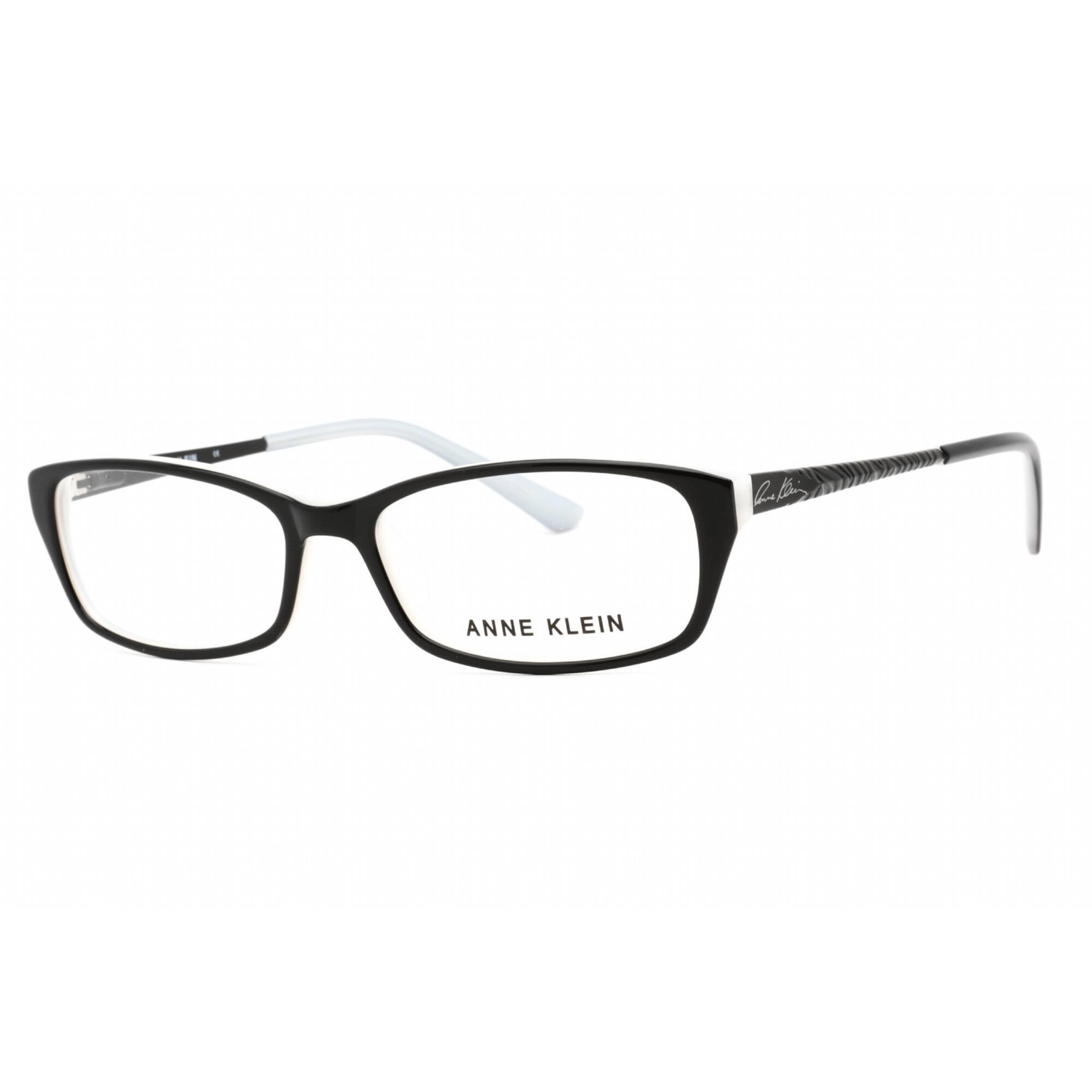 Anne Klein Women's Eyeglasses - Black Rectangular Full Rim Zyl Frame | AK5027 001