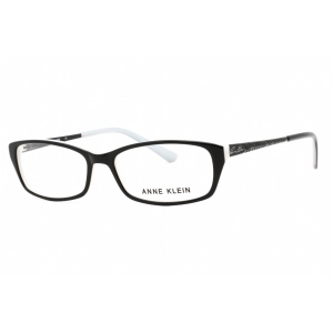 Anne Klein Women's Eyeglasses - Black Rectangular Full Rim Zyl Frame | AK5027 001