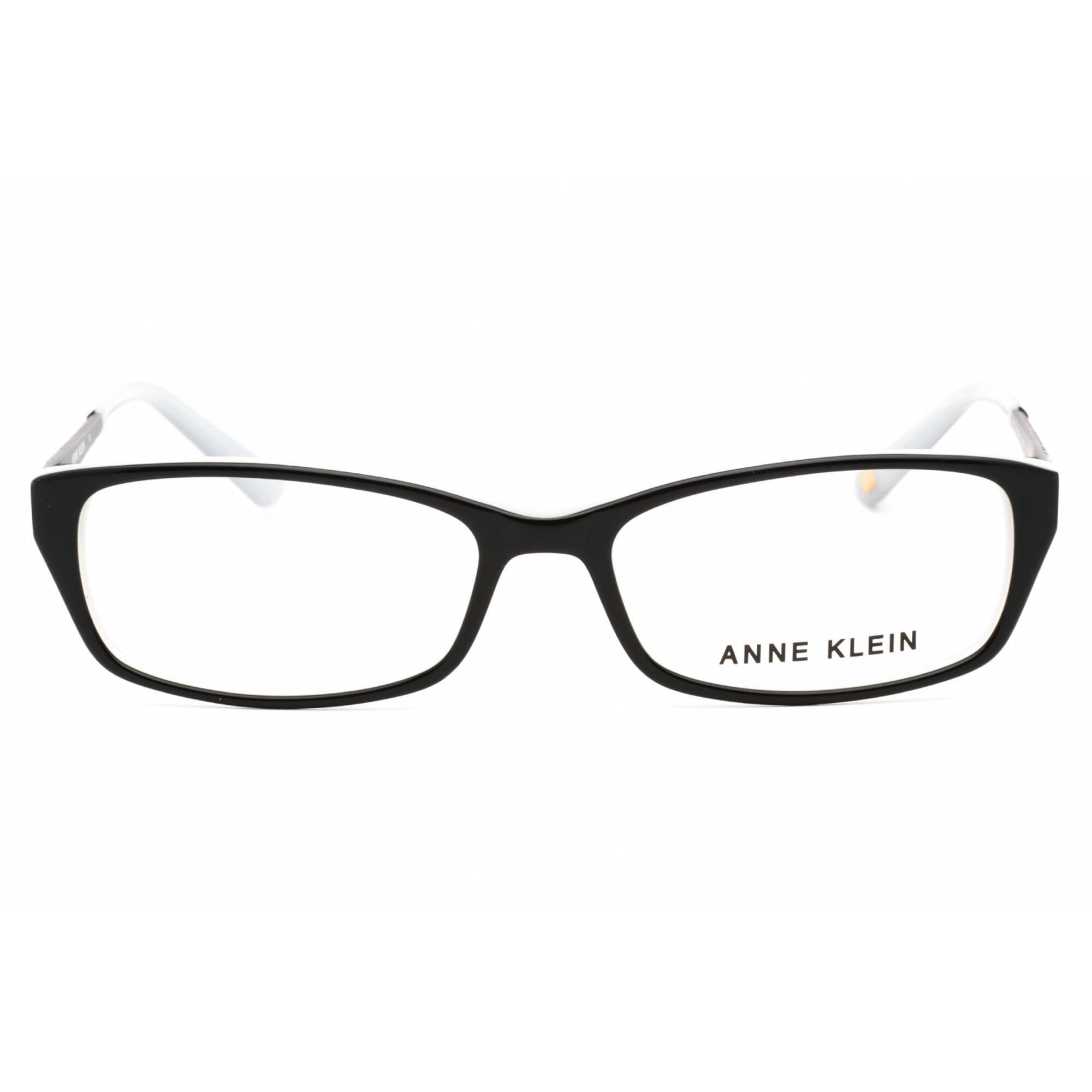 Anne Klein Women's Eyeglasses - Black Rectangular Full Rim Zyl Frame | AK5027 001