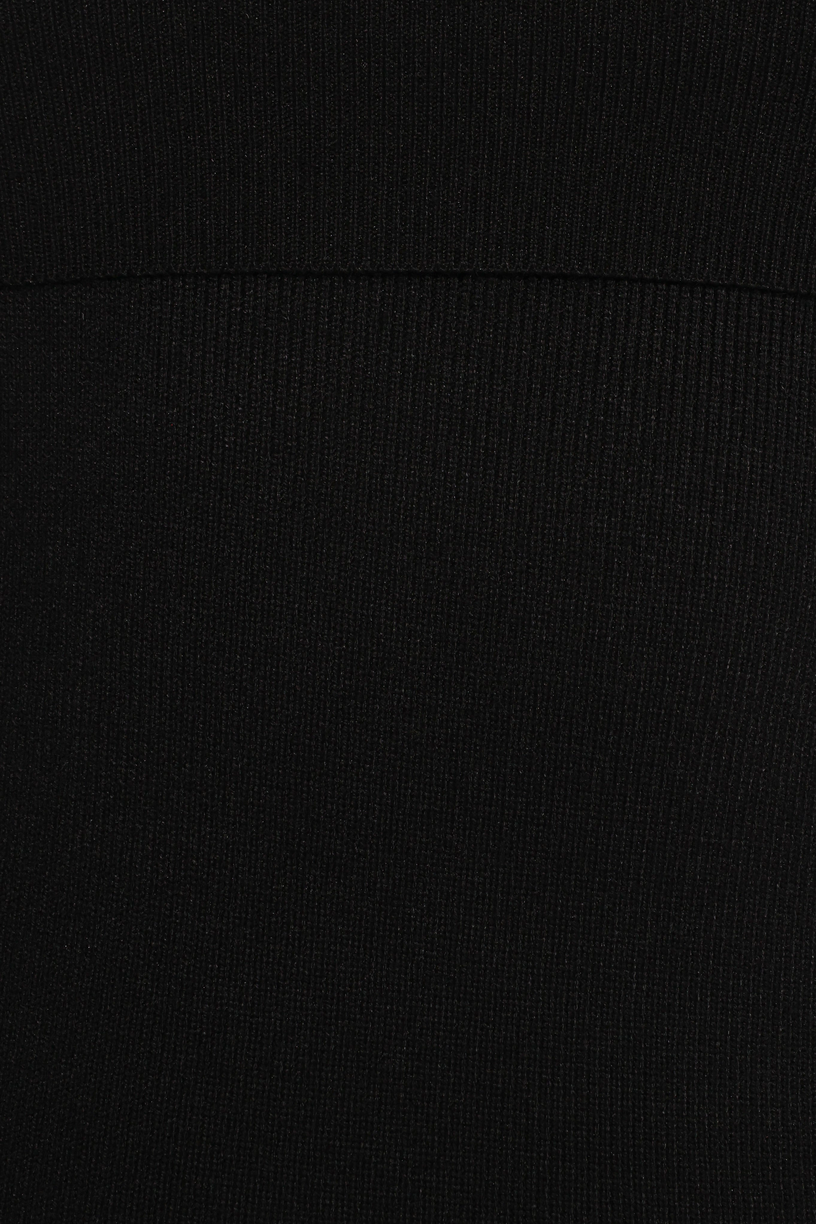 Archie Off The Shoulder Midi Dress - Black