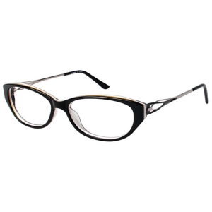 Aristar Women's Eyeglasses - Black Rectangular Full-Rim Frame | ARISTAR 18422 538