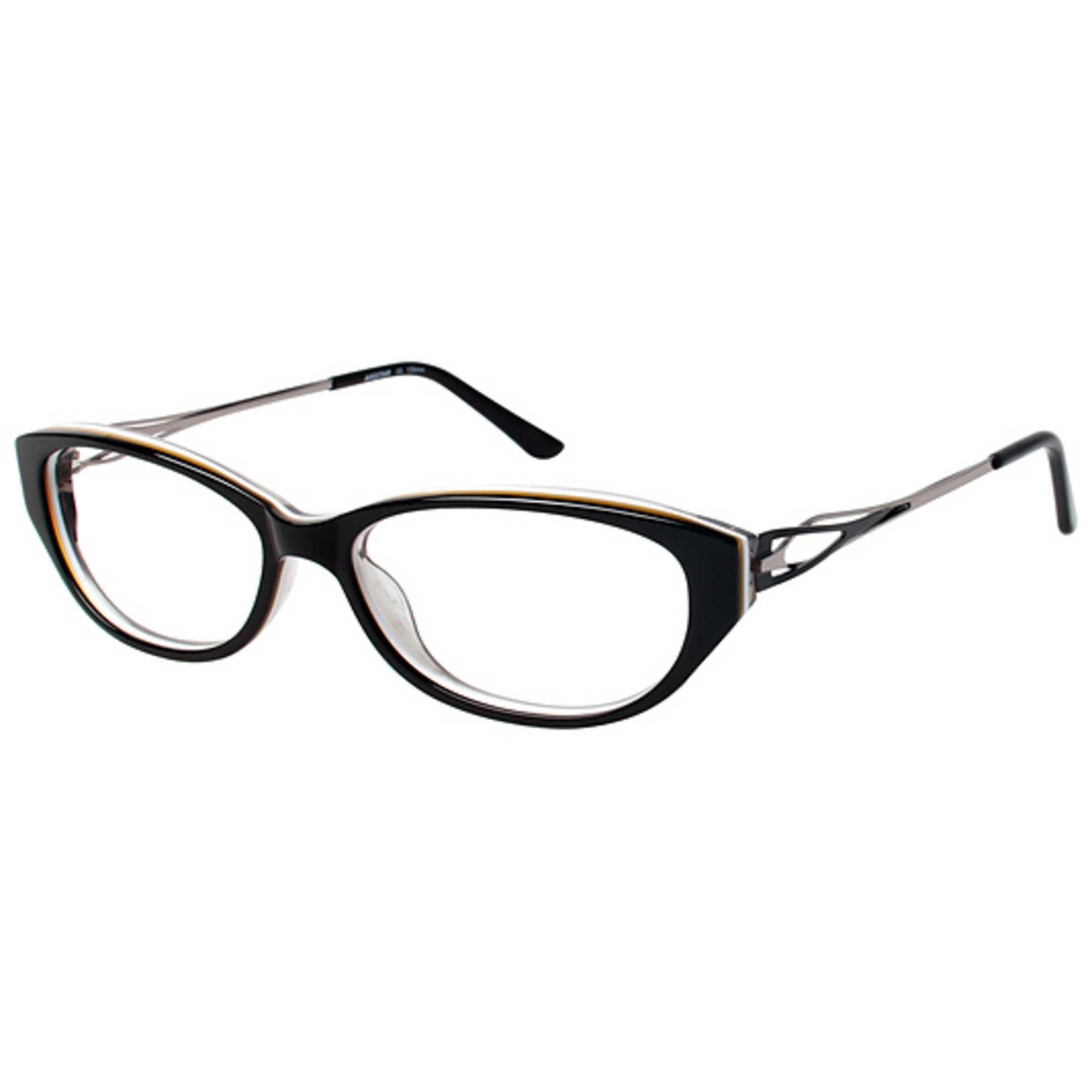 Aristar Women's Eyeglasses - Black Rectangular Full-Rim Frame | ARISTAR 18422 538