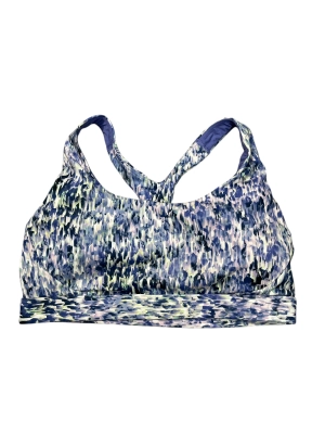 Athletic Bra By Athleta In Purple, Size:L
