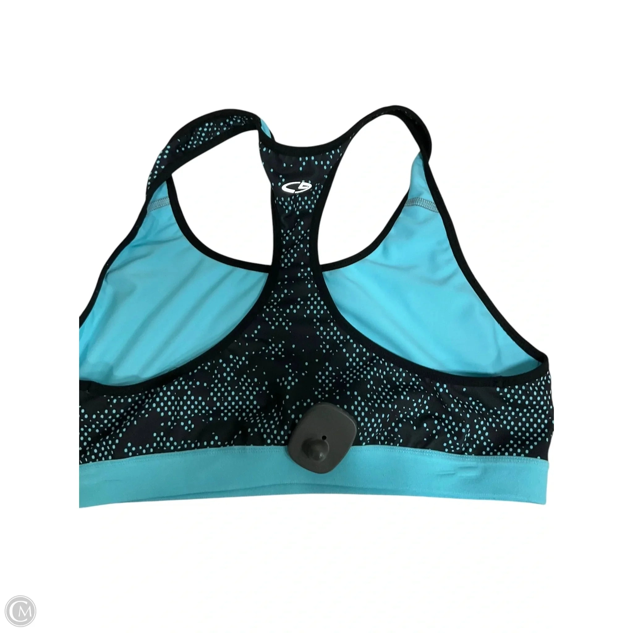 Athletic Bra By Champion In Aqua, Size: Xxl