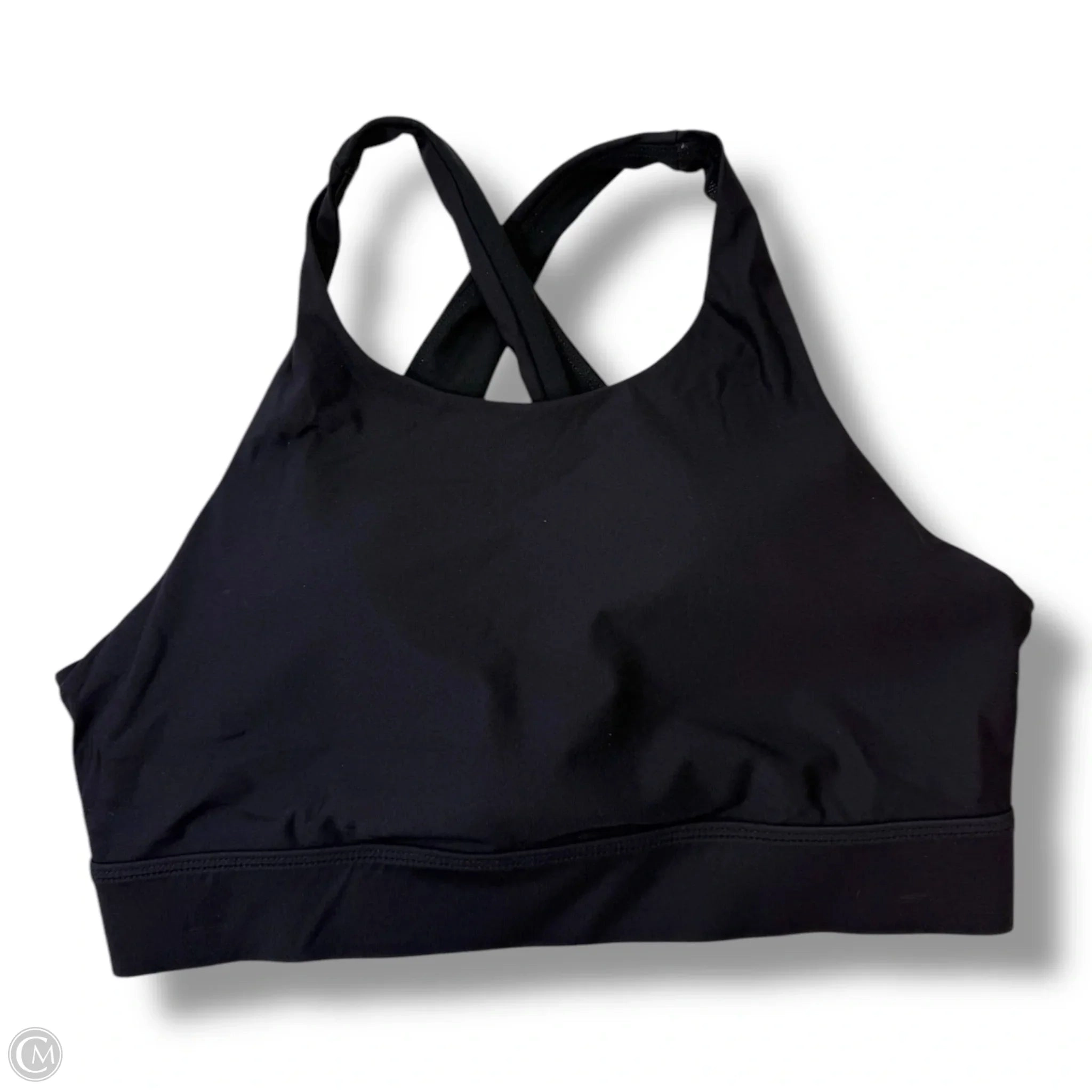 Athletic Bra By Fabletics In Black, Size: L