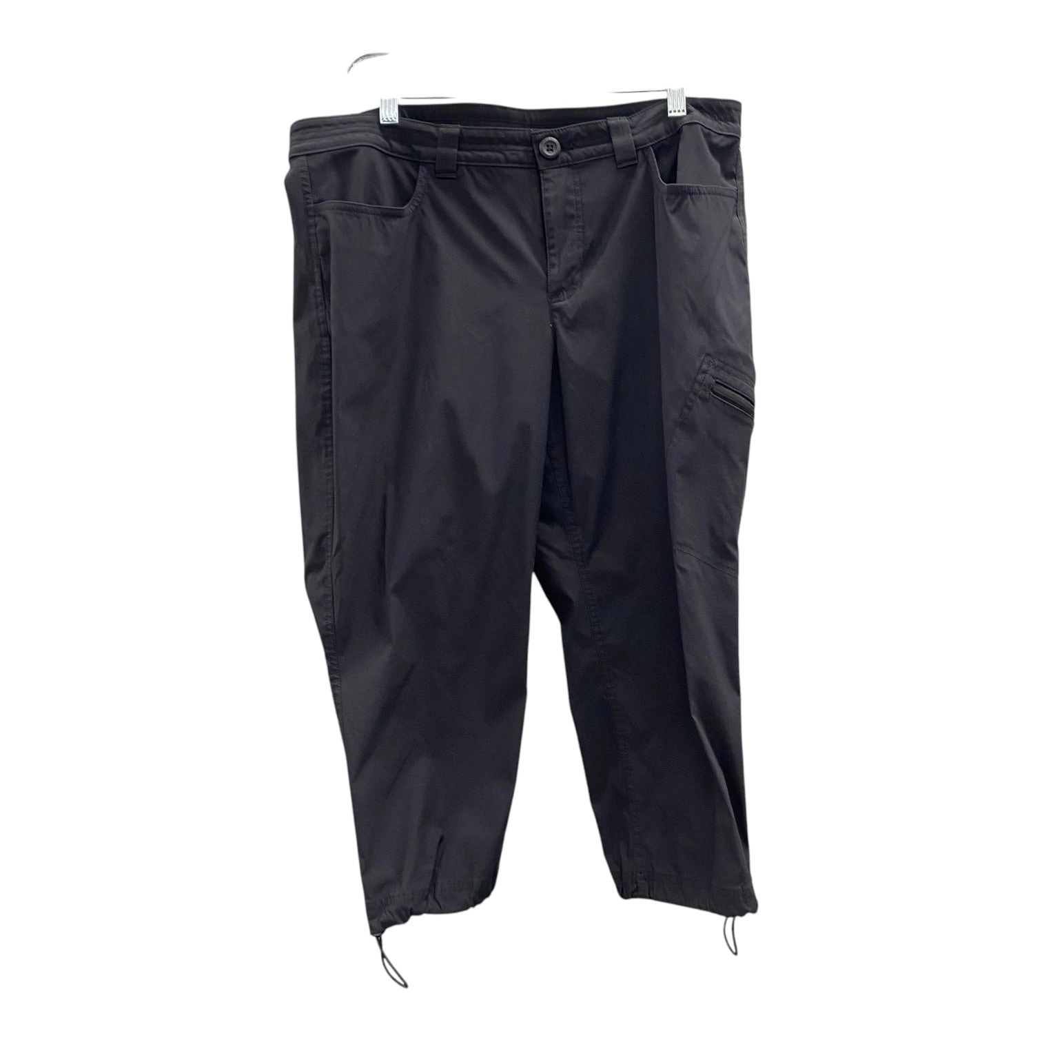 Athletic Capris By Eddie Bauer In Black, Size:12
