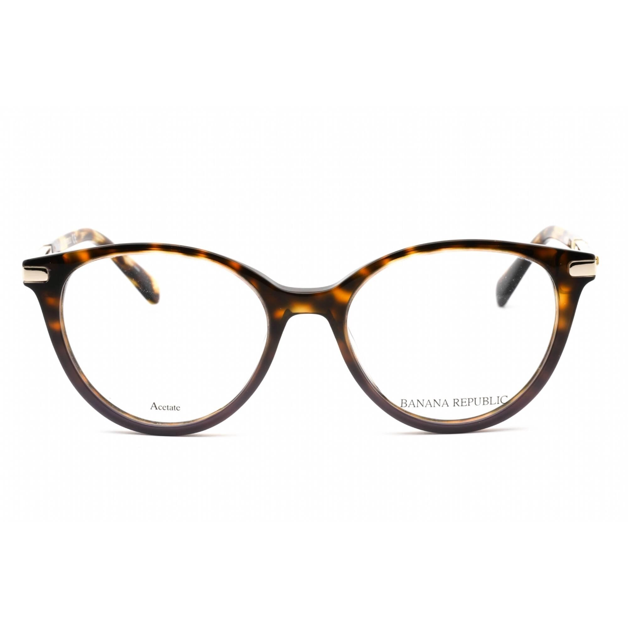 Banana Republic Women's Eyeglasses - Full Rim Havana Violet Plastic | BR 211 0AY0 00