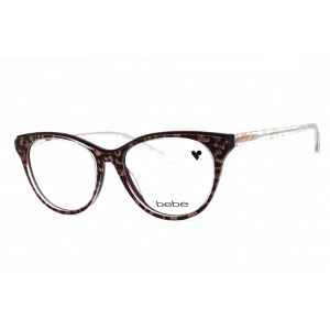 Bebe Women's Eyeglasses - Burgundy Acetate Full Rim Cat Eye Shape Frame | BB5189 610