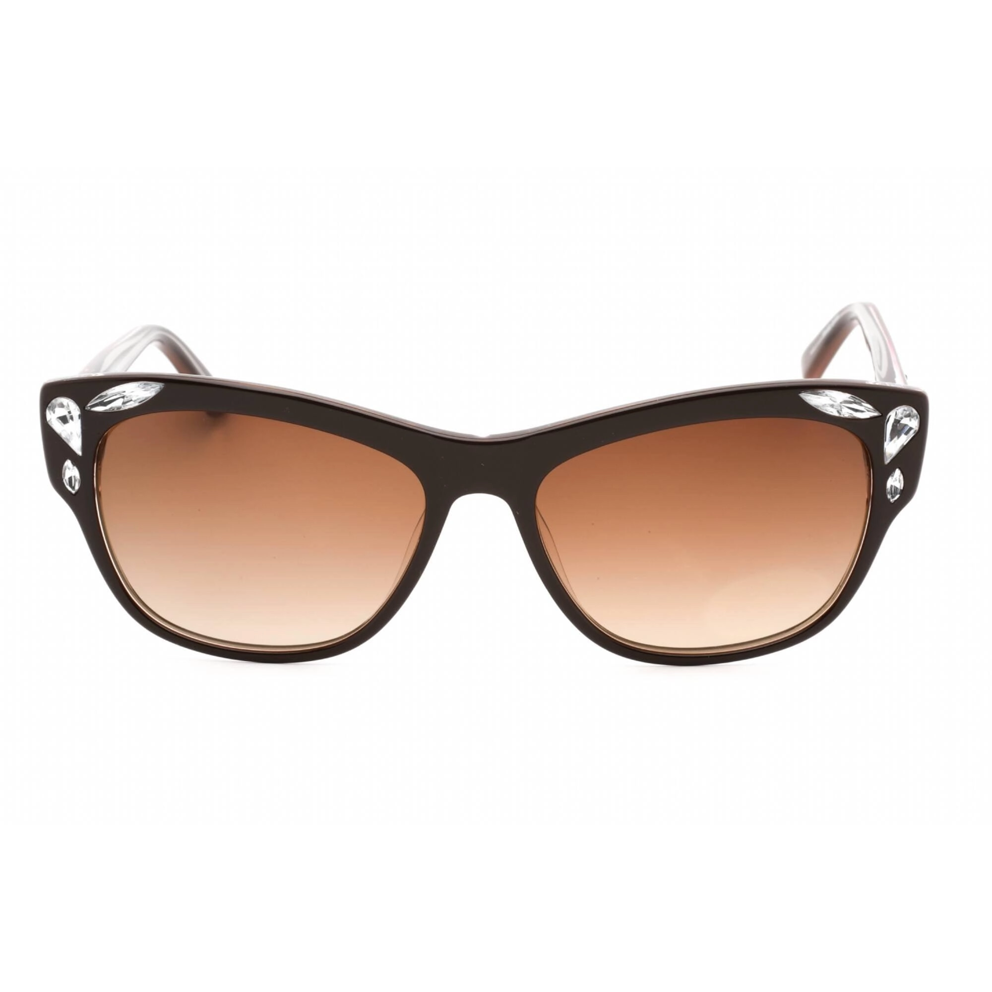Bebe Women's Sunglasses - Topaz Full Rim Cat Eye Fixed Nose Pads Frame | BB7163 210