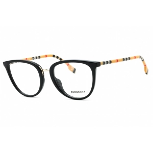 Burberry Women's Eyeglasses - Black Plastic Cat Eye Full Rim Frame | 0BE2366U 3853