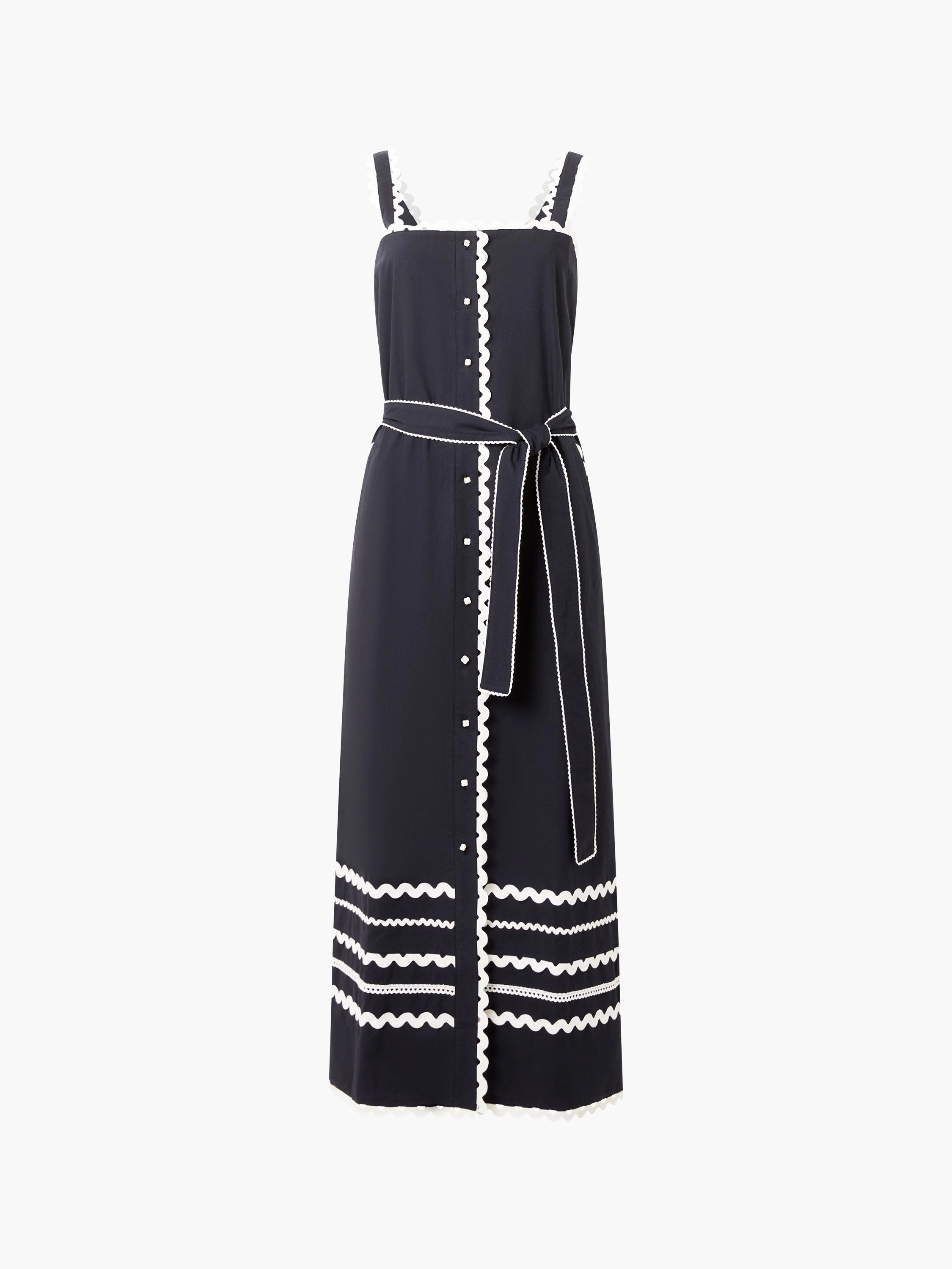 Cambria Cotton Ricrac Dress