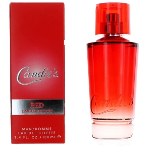 Candies Men's Eau De Toilette Spray - Red Unmistakable Masculine Fragrance, 3.4 oz