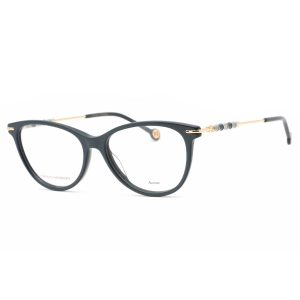 Carolina Herrera Women's Eyeglasses - Teal Plastic Cat Eye Frame | CH 0043 0ZI9 00