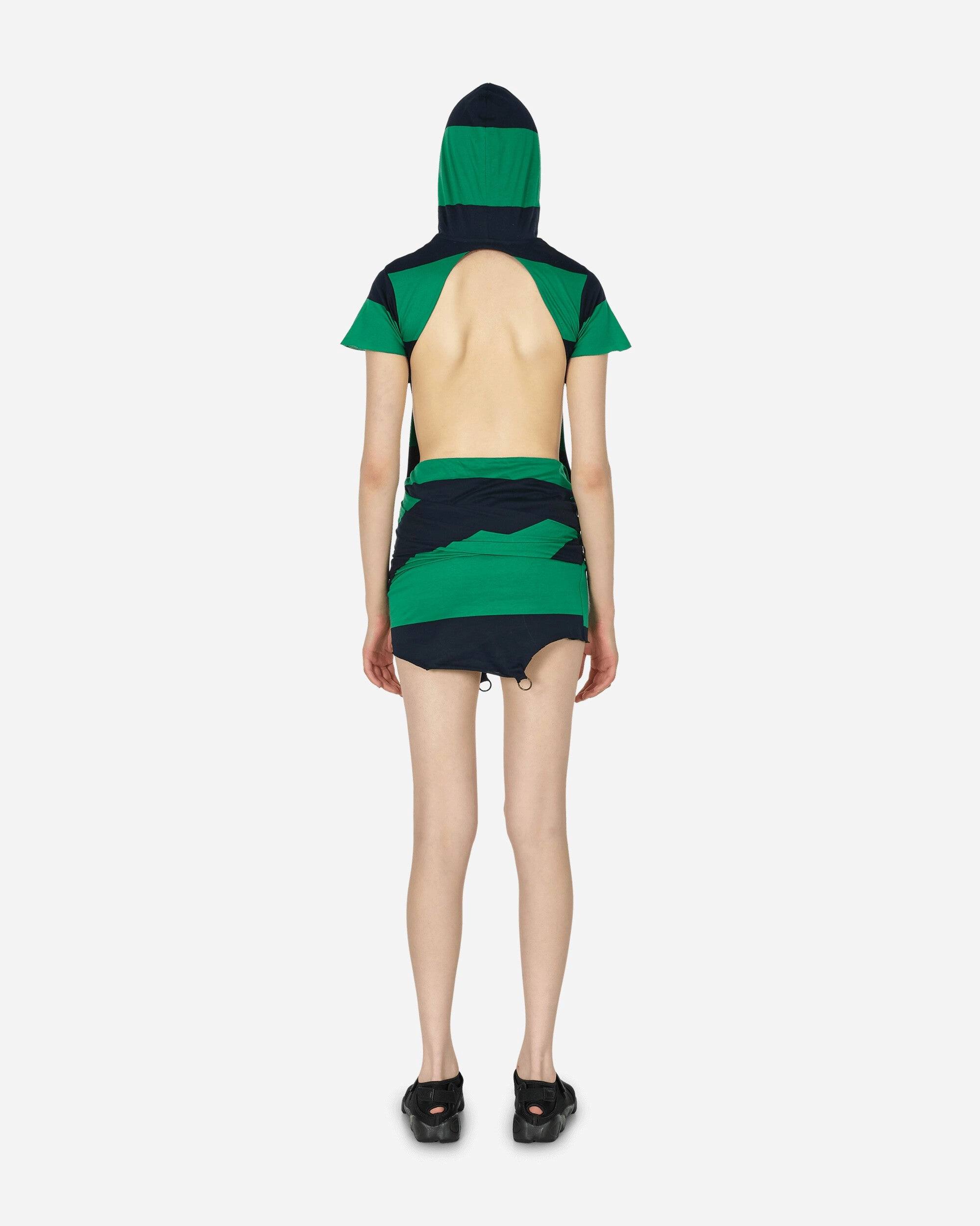 Charlie Dress Green / Navy