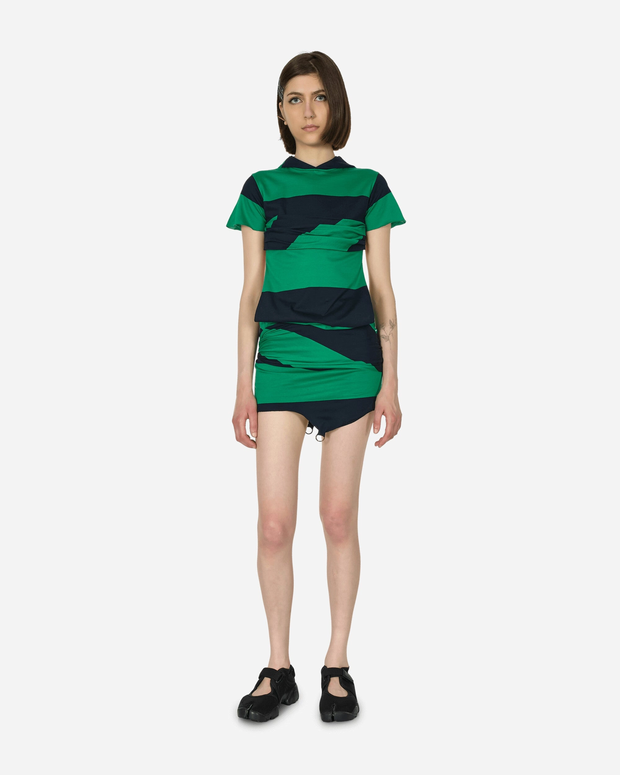Charlie Dress Green / Navy