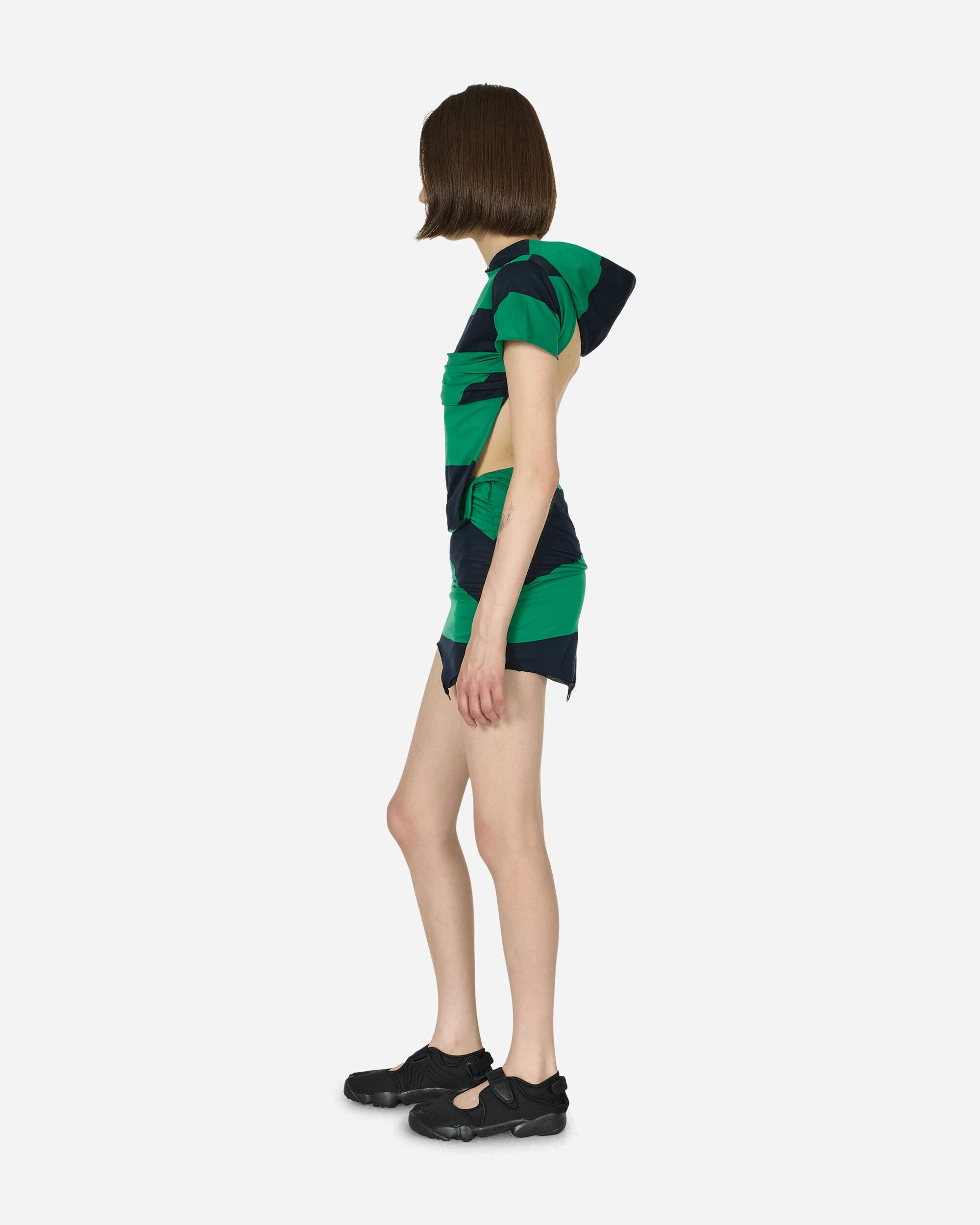 Charlie Dress Green / Navy