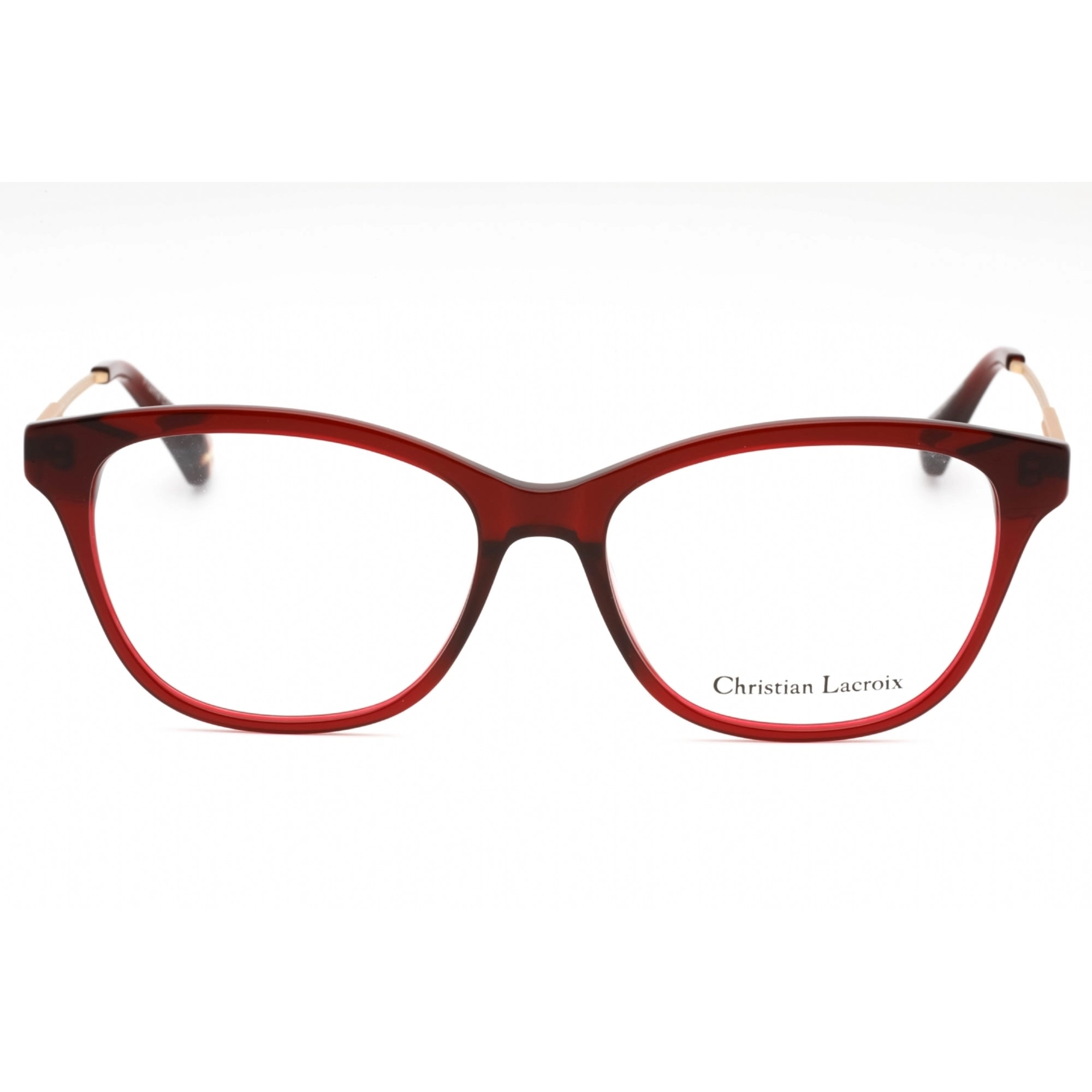 Christian Lacroix Women's Eyeglasses - Bordeaux Plastic Cat Eye Frame | CL1111 244