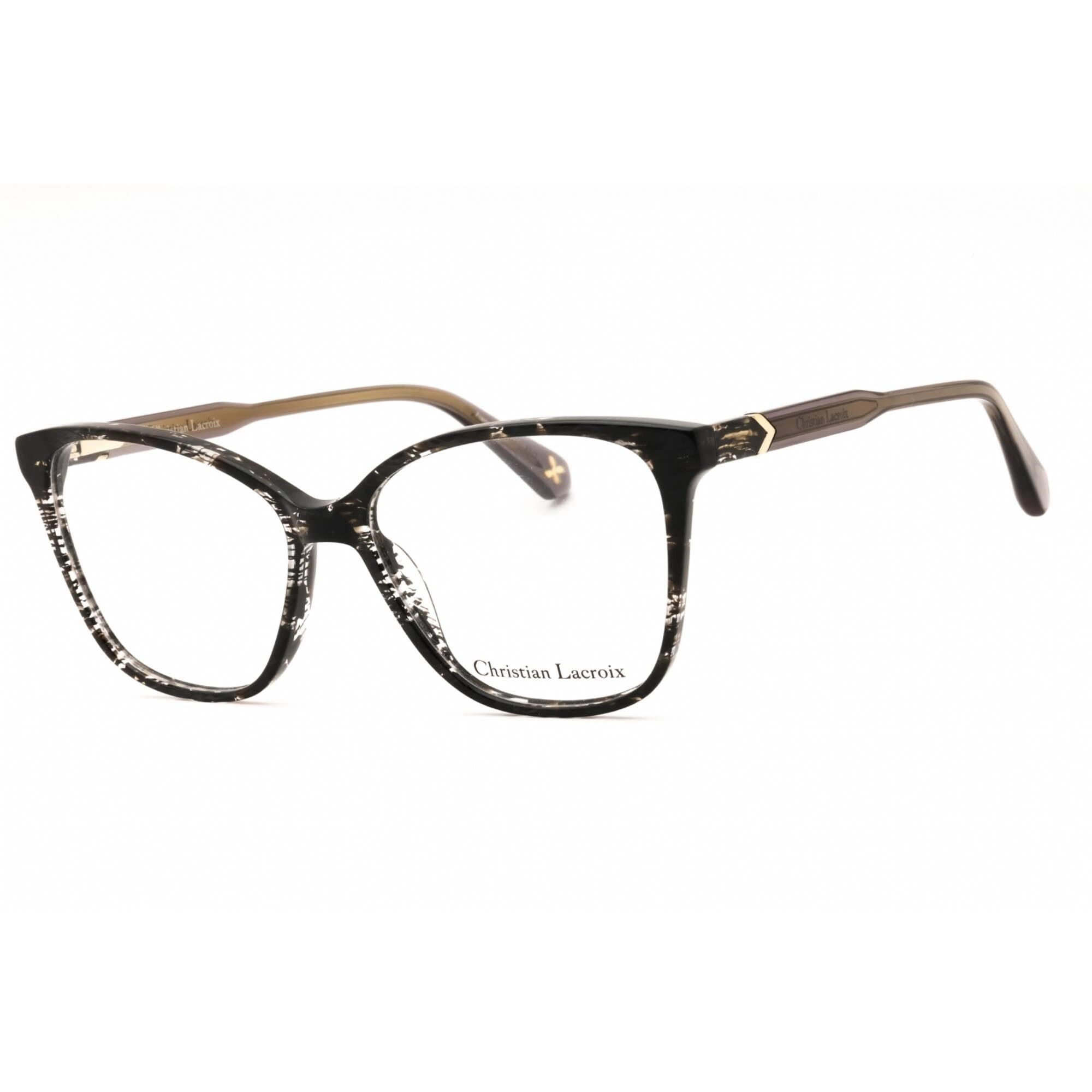 Christian Lacroix Women's Eyeglasses - Smokey Plastic Cat Eye Full Rim | CL1144 041