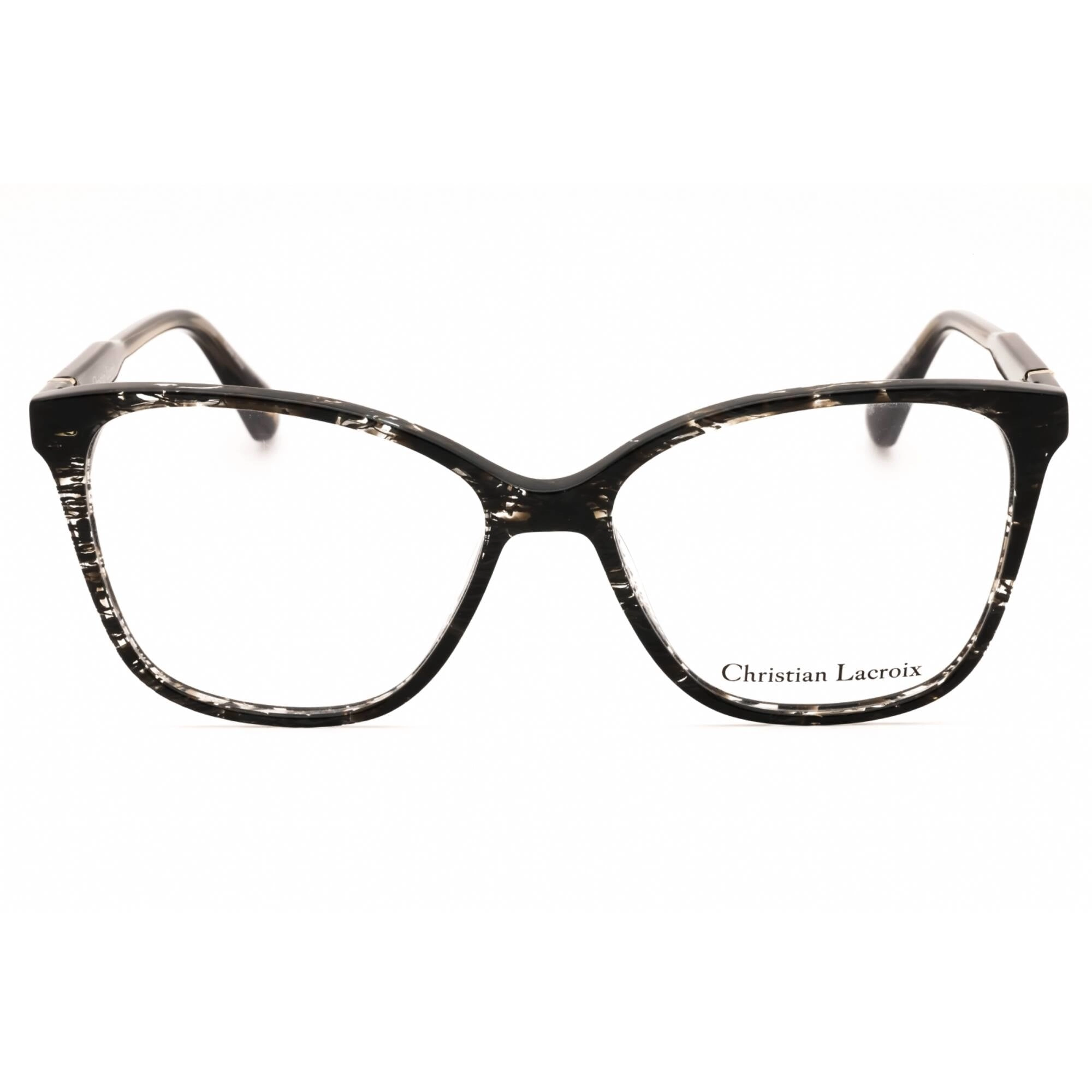 Christian Lacroix Women's Eyeglasses - Smokey Plastic Cat Eye Full Rim | CL1144 041