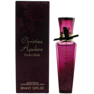 Christina Aguilera Women's Eau De Parfum Spray - Violet Noir Floral Fragrance, 1oz