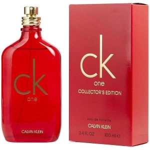 CK ONE Red Collector's Edition by Calvin Klein Unisex EDT 3.3/3.4 oz New In Box