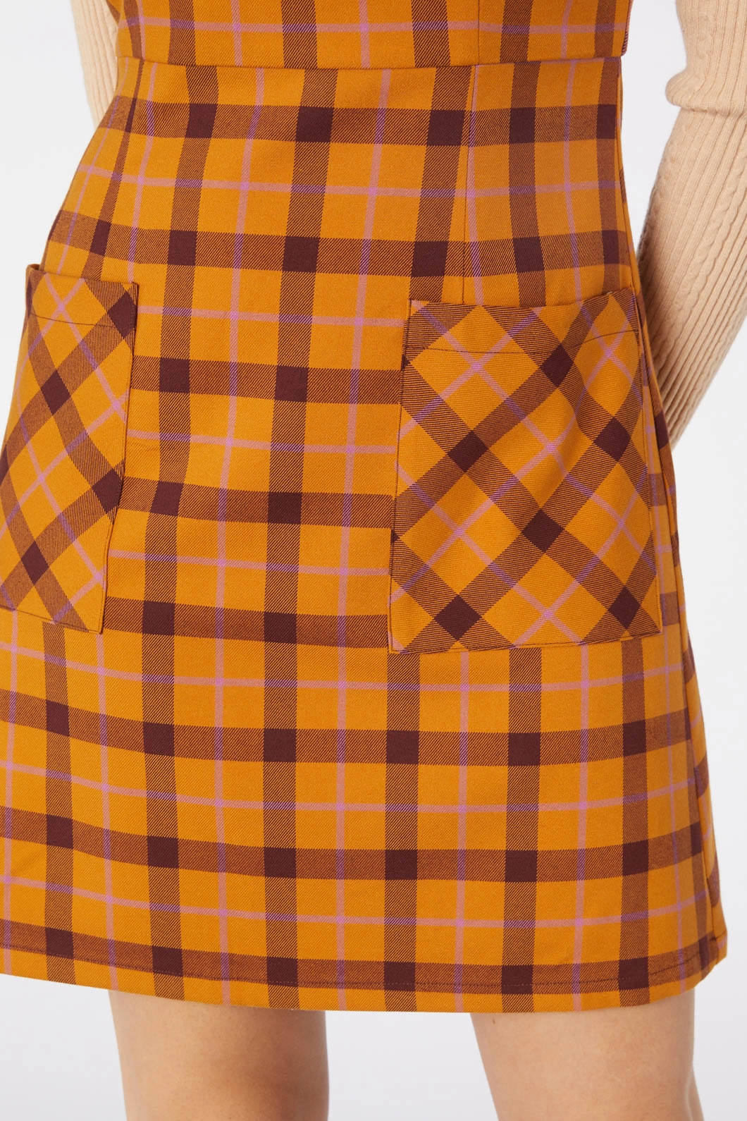 Claudia Check Pinny