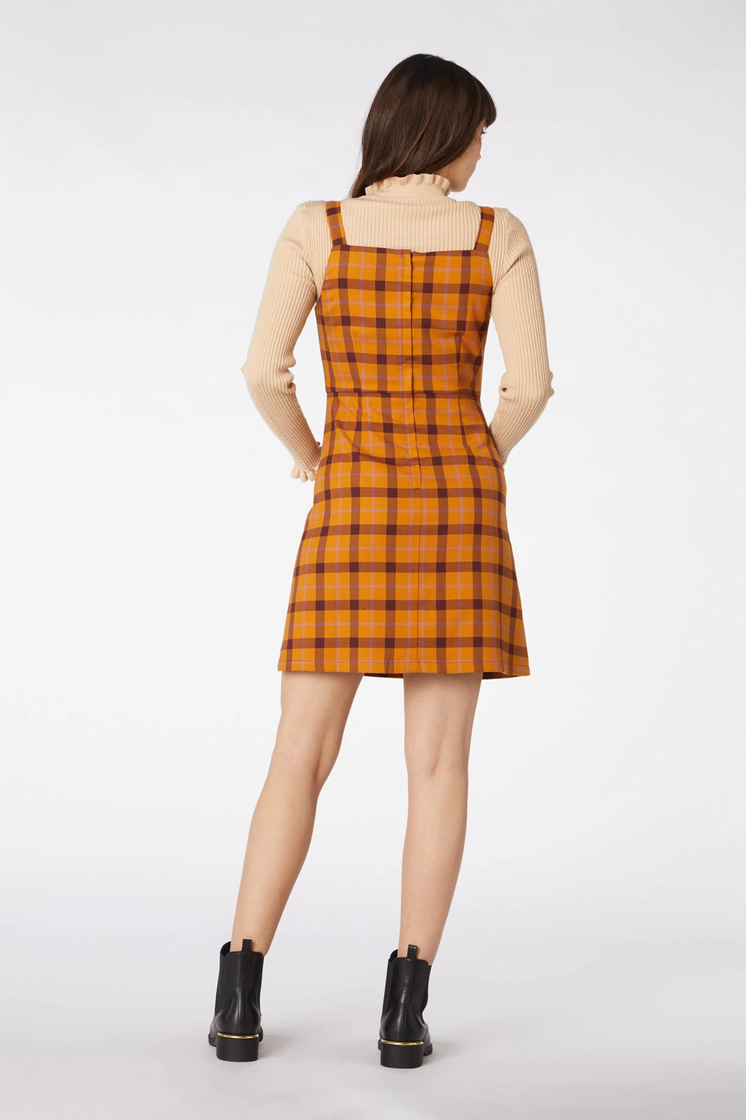 Claudia Check Pinny