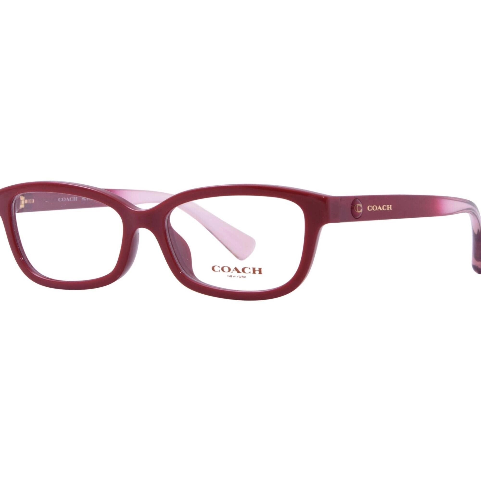 Coach Women's Eyeglasses - Burgundy Plastic Frame Demo Lens | COACH 0HC6147U 5031