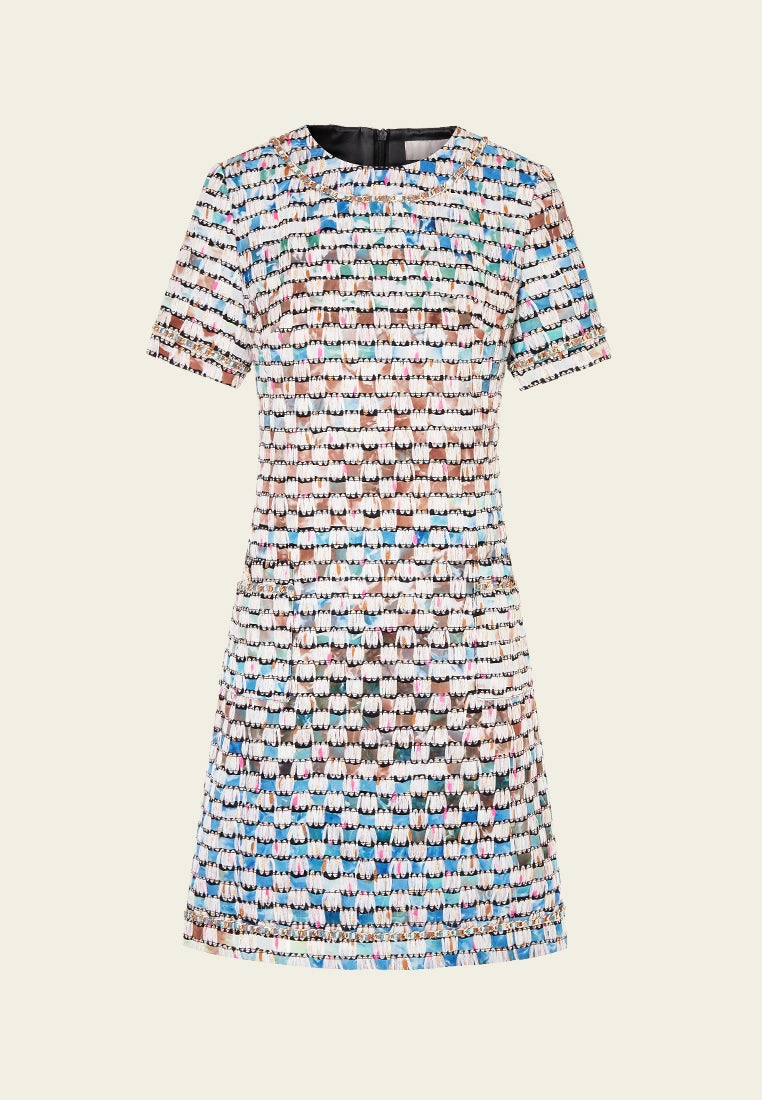 Contemproary Mix Dress