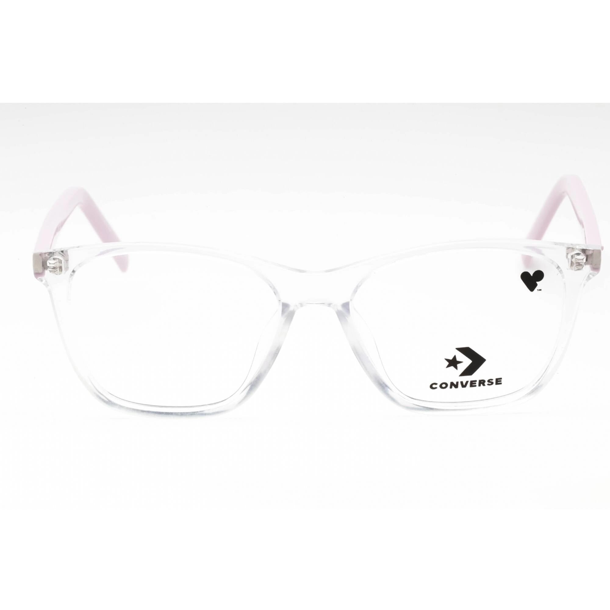 Converse Women's Eyeglasses - Crystal Clear Injected Propionate Full Rim | CV5050 970