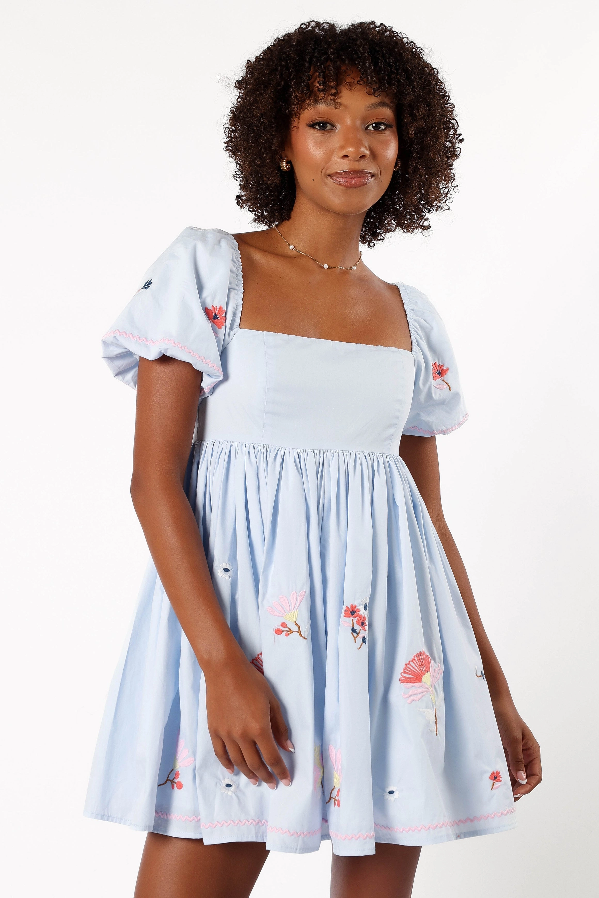 Dianna Mini Dress - Blue