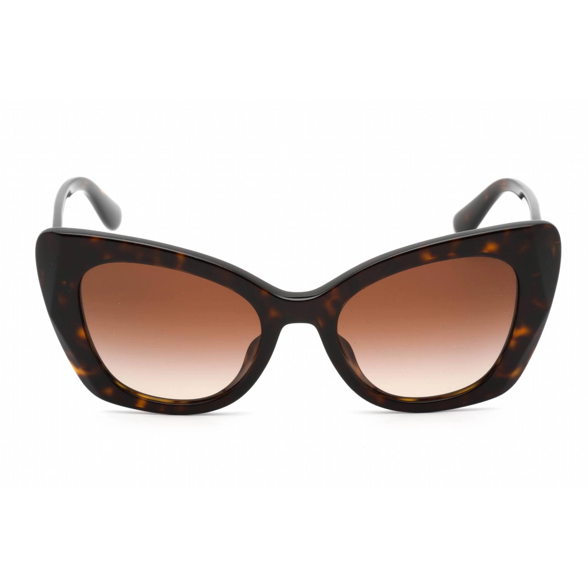 Dolce & Gabbana Women's Sunglasses - Dark Havana Cat Eye Full Rim | 0DG4405F 502/13