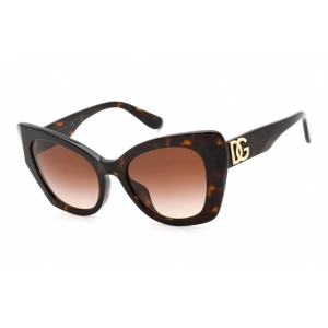 Dolce & Gabbana Women's Sunglasses - Dark Havana Cat Eye Full Rim | 0DG4405F 502/13