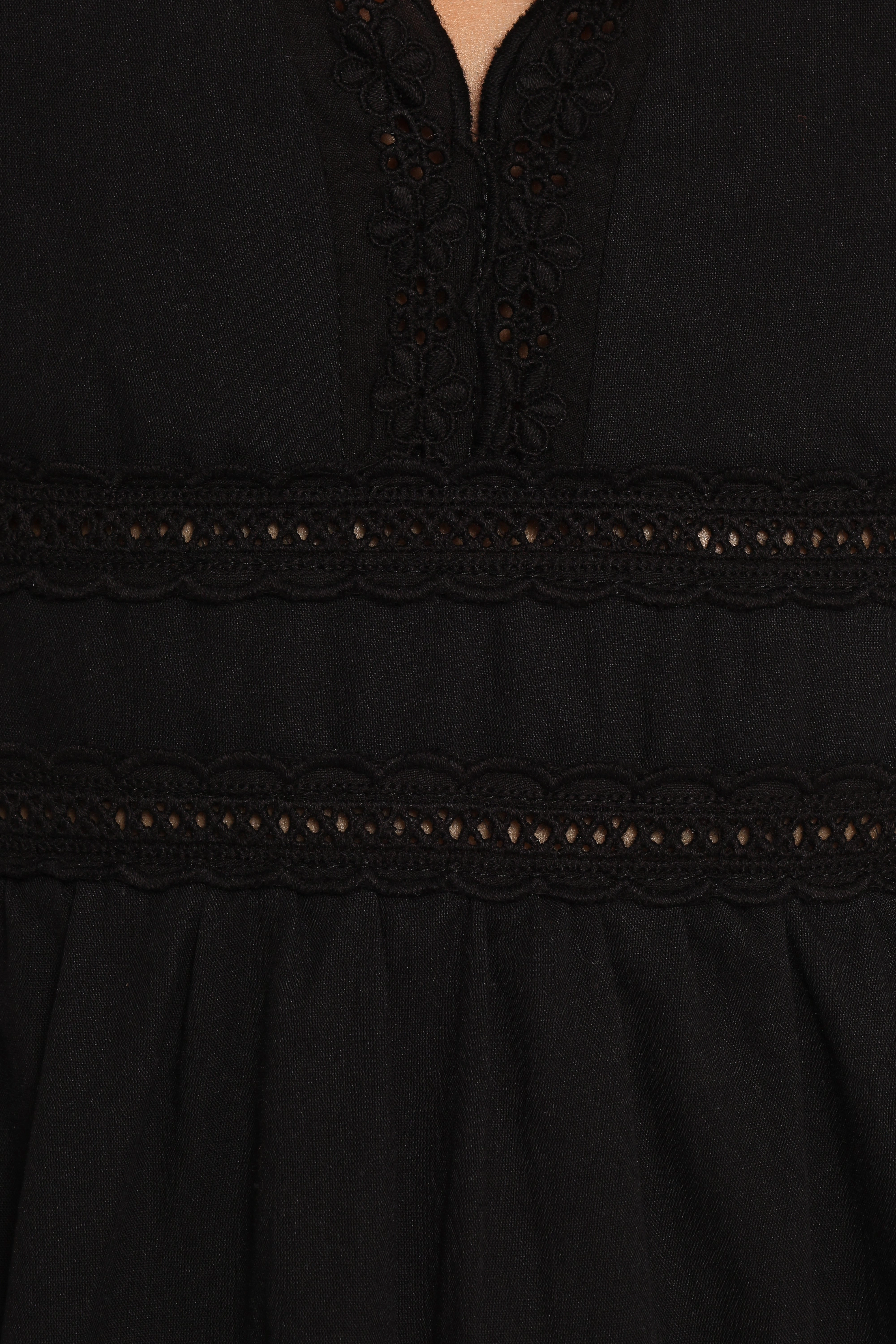 Estella Mini Dress - Black