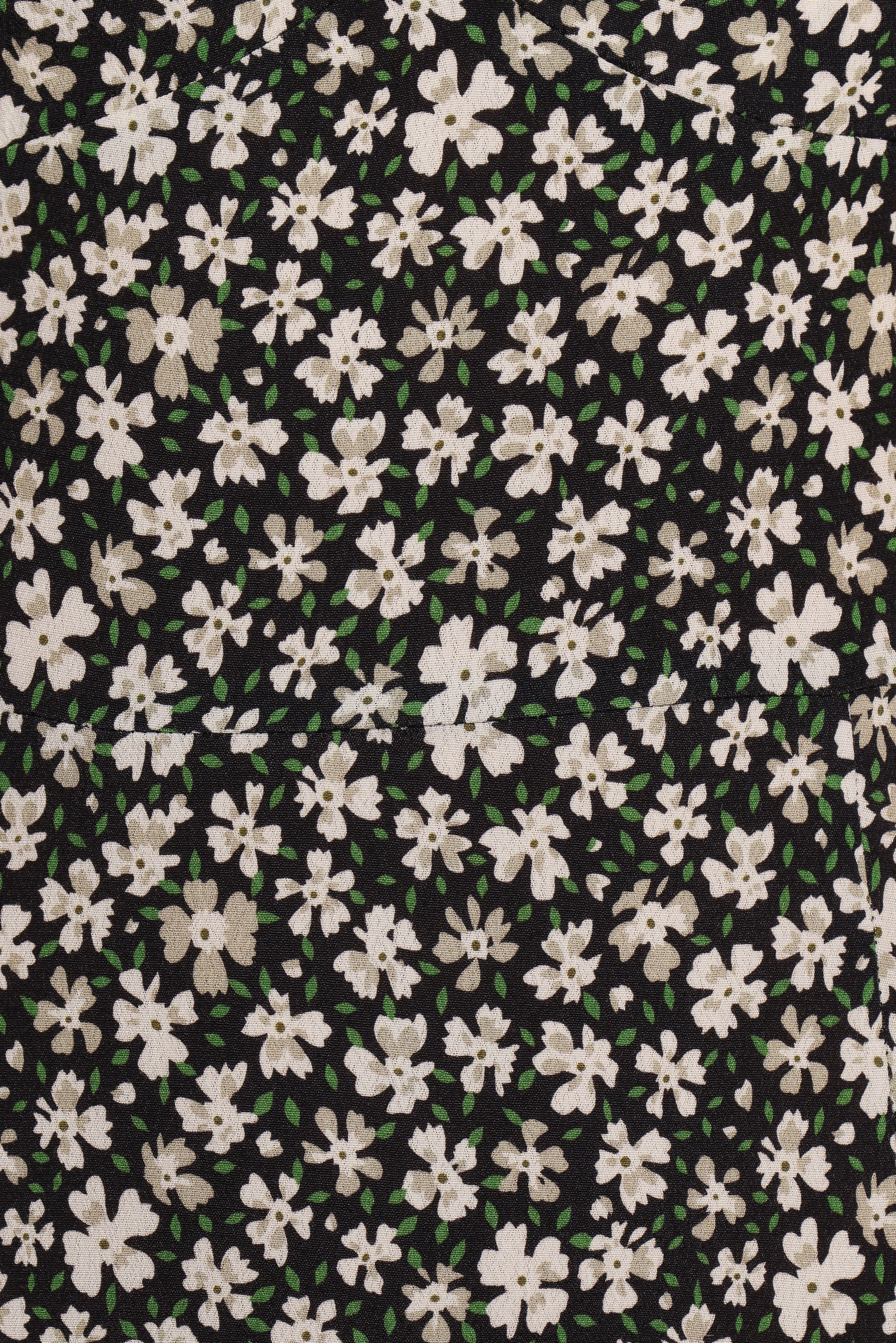 Franklin Dress - Black Floral