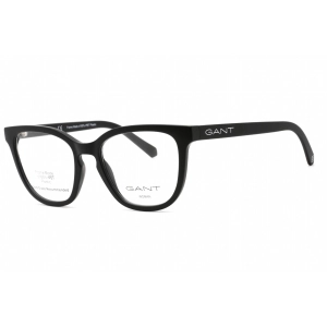 Gant Women's Eyeglasses - Full Rim Shiny Black Rectangular Shape Frame | GA4138 001