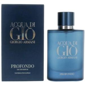 Giorgio Armani Men's Eau De Parfum Spray - Acqua Di Gio Profondo Authentic, 2.5 oz