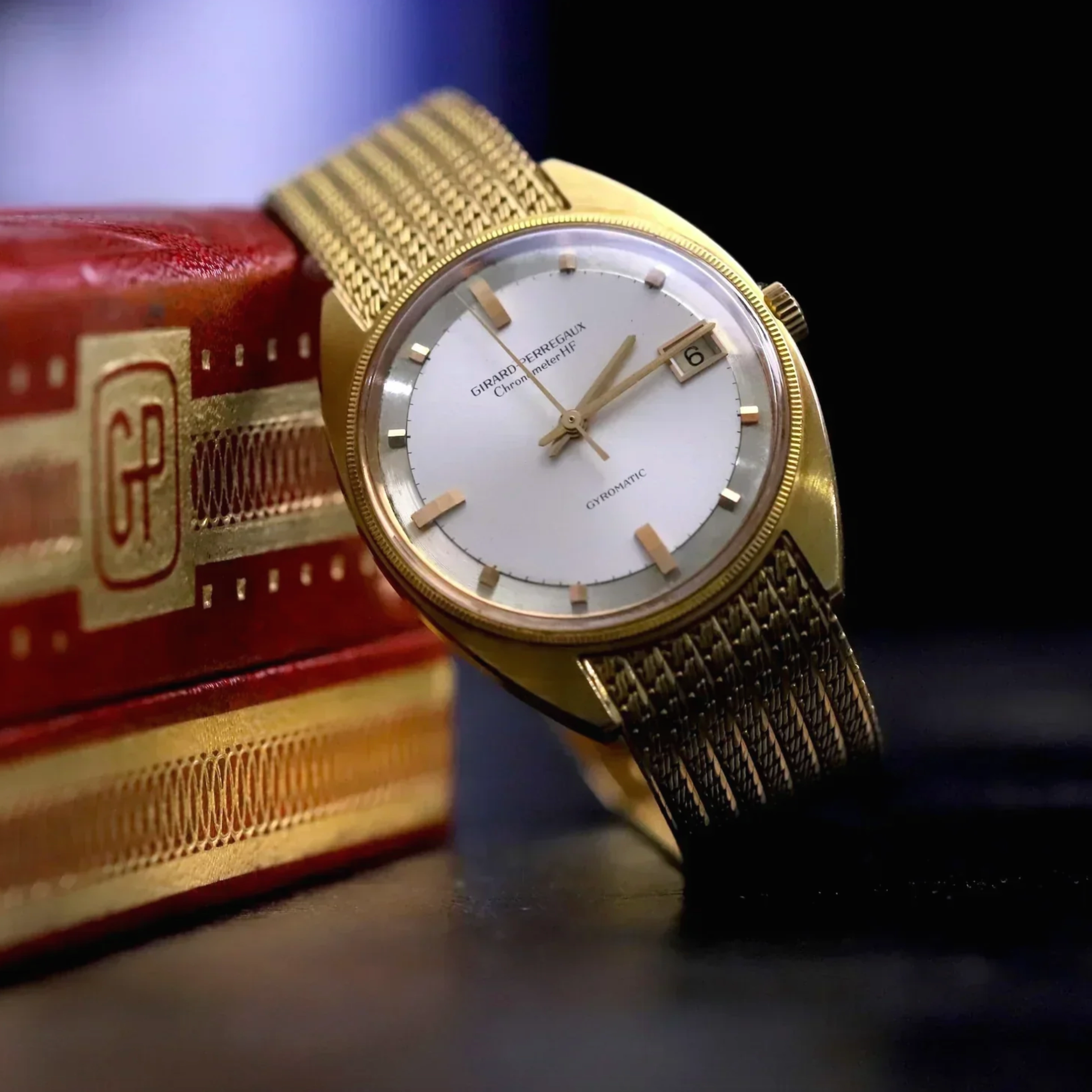 Girard-Perregaux Gyromatic Chronometer HF Calibre 32A - 18K Full Gold